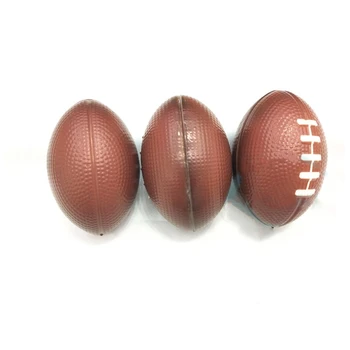 1pcs 9 cm Elastické loptu Hračka Futbal, Rugby PU Pena Hubky Proti stresu Baseball, Tenis Hračky pre Deti Deti 1