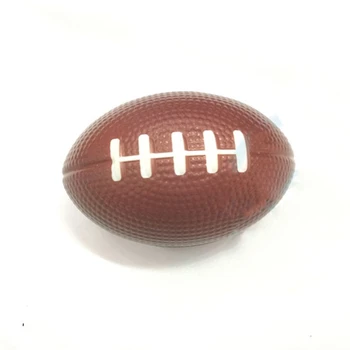 1pcs 9 cm Elastické loptu Hračka Futbal, Rugby PU Pena Hubky Proti stresu Baseball, Tenis Hračky pre Deti Deti 3