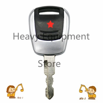 1X R-9 Kľúč Pre Hyundai, Sunward,Hitachi Bager #21Q4-00090 Ťažkých Zariadení Kľúč Zapaľovania