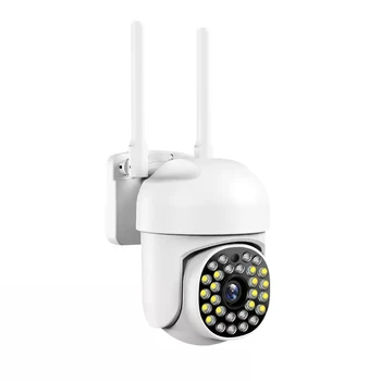 2.4 G WiFi 28 LED PTZ Kamery obojsmerné Audio Bezdrôtové bezpečnostné Kamery Infračervené Nočné Videnie Detekcia Pohybu pre Vnútorné Vonkajšie