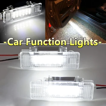 2Pieces Nové LED Auto Zdvorilosť Pod Dverami Footwell Batožiny Svetlo Lampy Pre BMW E53 X5 1999-2006 E52 Z8 E39 5 X Z-Séria 530d 530i
