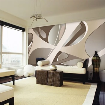 beibehang abstraktných de parede 3d tapeta Európskej minimalistický spálňa obývacia miestnosť TV pozadie pruhy abstraktné nástenná maľba 0