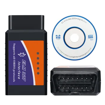 Bluetooth ELM327 OBD2 v2.1 auto detektor diagnostický nástroj auto poruchy scanner tool