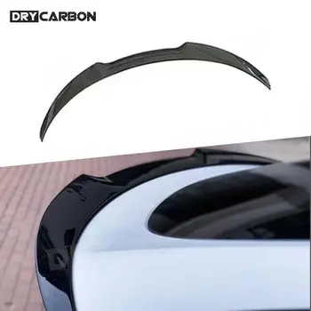 Carbon Fiber Duckbill Zadného batožinového priestoru Krídla Spojler pre Tesla Model Y 2021+ ABS Lesklý Čierny Zadný Kufor Krídlo Spojler Vzadu Boot Spojler
