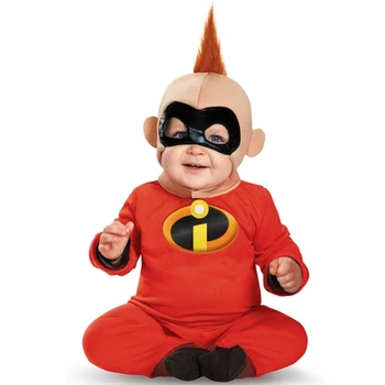 Dieťa Jack Jack Kostým Halloween Kostým jumpsuit Kostým pre dospelých toddllers Cosplay