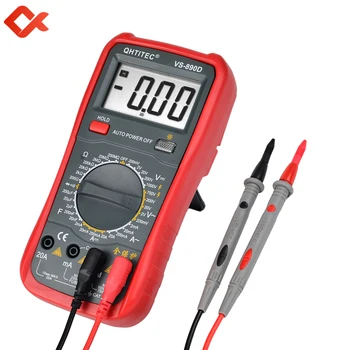 Digitálny Multimeter AC DC Prúd Tester Napätia Meter Megometer Capacimeter Nástroje Pre Elektrikára Prístroje na Meranie VS-890D