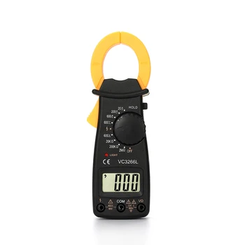 Digitálny Svorka Meter STRIEDAVÝ Prúd Multimeter DC/AC Napätie Ammeter Napätie Tester Amp Hz Kapacita Ohm Testovacie DT3266L