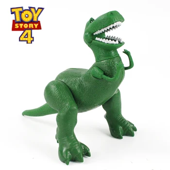 Disney Toy Story 4 Rex Zelený Dinosaurus 22 cm Pvc Akčné Figúrky Mini Model Bábiky Nohy Sú Pohyblivé Hračky Pre Deti je Dar