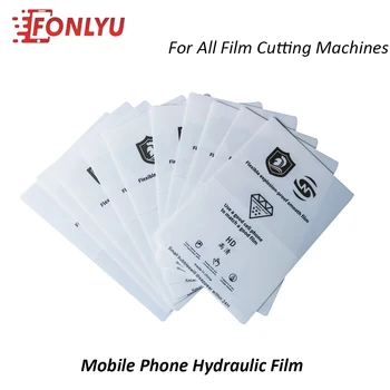 Flexibilné hydrogel Film Kompatibilný Pre Fonlyu Screen Protector Film Rezací Stroj Telefón Rezanie Predné Film 50pcs/veľa