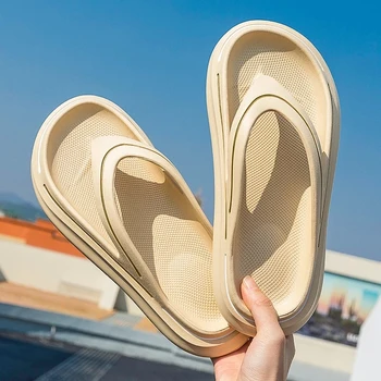 Flip-flops Vonkajšie Papuče Papuče Plážové Sandále EVA Non-Slip Dámy Pár Papuče, pánske Sandále