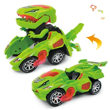 GITOBIEYS Deformácie Elektrické Dinosaura Hračka Auto Univerzálne Kolieska nedeformujte Robota na Darček pre Deti vysokej kvality