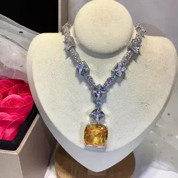 HIBRIDE Luxusné Svadobné Svadobné Šperky Sady AAA CZ Klasický Dizajn Ženy 2pc Nastaviť Zapojenie Obrad a Výročie Bijoux N-885
