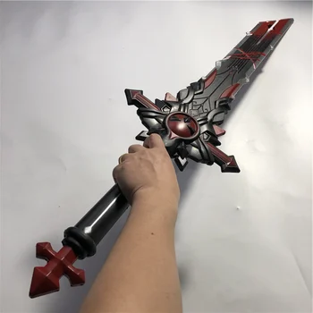 Hra Genshin Vplyv 1:1 Projekt Zbraň Diluc Ragnvindr Meč Konci Vlk Meč Cosplay Bezpečnosti PU Model Meč 100/80 cm