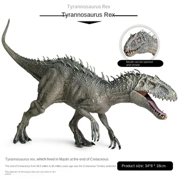 Hračka Dinosaur Hrozivú Dragon Tyrannosaurus Rex Simulácie Zvieracích Model Film S Deťmi Chlapec A Dinosaur Modely Doki Hračka 2021 1