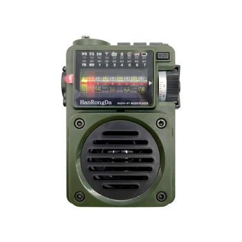 JANCORE HRD-700 AM/FM/SW/WB Krátkovlnné Vysielanie a Príjem Rozhlasových Reproduktorov Nabíjateľná BT5.0 RF750