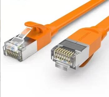 Jul1548 Kategórie sieťový kábel domov ultra-jemné vysokorýchlostné siete cat6 gigabit 5G širokopásmové pripojenie počítača smerovania pripojenia jumper