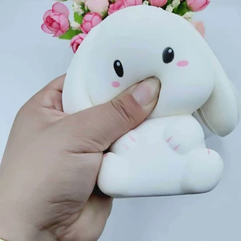 Kawaii Králik Rozmliaždeniu Hračky Simulácia Krém Pomaly Rastúce Fidgets Hračka Pre Deti Zábavné Squeeze Bunny Odbúranie Stresu Dospelých Dieťa Darček