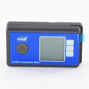 LS160A Solárny Film Prenos Meter Priepustnosťou Svetla Meter UV IR odmietnutie Meter Okno Tónovania Tester
