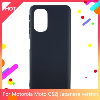 Moto G52j Japonskej verzii Prípade Matný Mäkké Silikónové TPU Zadný Kryt Pre Moto G52j Japonskej verzie Telefónu Prípade Slim shockproo