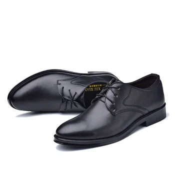 Muži Bežné Kožené Topánky Luxusné Gentleman Strapce Oxfords Jazdy Topánky Mužov Mokasíny Šaty Topánky Pre Mužov Veľké Veľkosti 38-48 5