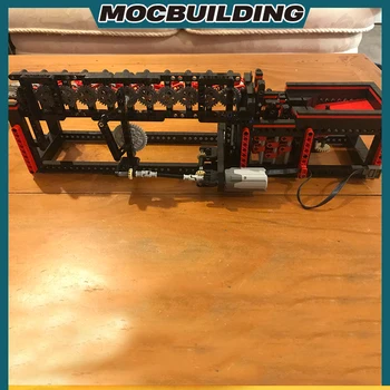 Na druhú VOP Modul Moc Technológie Tehly DIY Montáž Stavebné Bloky Veľký Loptu Mašinka, Kreatívne Hračky, Puzzle Dary 4