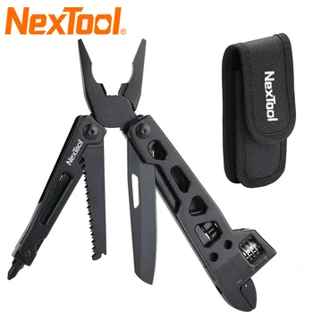NexTool 9 V 1 Multi-Funkčný kľúč Skladací nôž Nástroj Multi-Účel, Kliešte na Drevo Videl Štrbinový Skrutkovač Kuchyňa Fréza