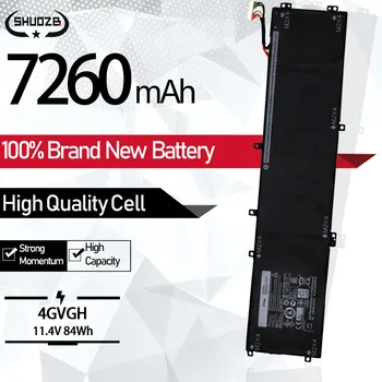 Nové 4GVGH 1P6KD T453X M5510 P56F Notebook Batéria Pre DELL Precision 5510 XPS 15 9550 série 11.4 V 84WH 7260mAh 6cells