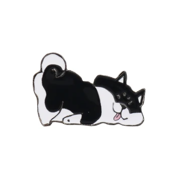 Nové Adorkable Shiba Inu Brošňa Módne Japonský Pes Cartoon Pevného Smalt Pripnúť Odznak Darček pre Priateľov Pet Milovníkov Šperkov, Veľkoobchod