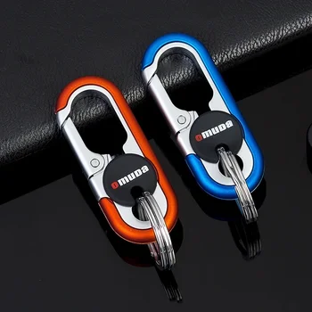 Nové Keychain Kľúča Držiteľa Keyring pánskej Módy prívesok na Darček Kovový Krúžok na Auto Styling Auto Auto Príslušenstvo（ Oranžová, Modrá） 2