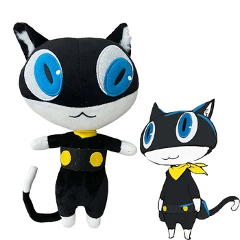Persona 5 Animácie Oblečenie pre Bábiku Morganu Mona Black Cat plyšáka Mäkké Figfure Spanie Vankúš Hračka Darček pre Deti Narodeniny