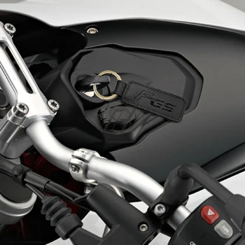 Pre BMW Motorrad F700GS F700 GS Modelov Motocyklov Keychain Cowhide Krúžok na kľúče