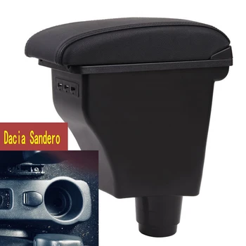 Pre Dacia Sandero opierkou box centrálny sklad obsah Úložný box Dacia stepway opierkou box s USB rozhraním