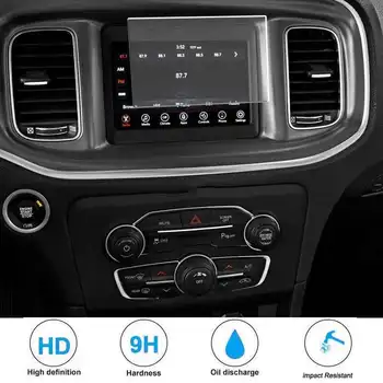 Pre Dodge Nabíjačku Challenger 2017-2021 GPS Navigácie 8.4 palcový Auto Tvrdeného Skla na Obrazovku Film Poškriabaniu Dôkaz