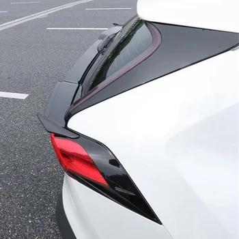 Pre Strešný Spojler Príslušenstvo Nová Toyota RAV4 Auto Okno Lesklé Čierne Spätné Prírubové Krídla a Chvost ABS Materiálu Segregator Prerobit 2020 2021