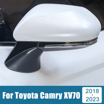 Pre Toyota Camry 70 XV70 2018-2021 2022 2023 Nehrdzavejúcej Auto Spätné Zrkadlá Kryt Čalúnenie Pás Nálepky, Dekorácie, Doplnky
