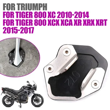 Pre TRIUMF Tiger 800 XC XCx XCa XR XRx XRt Motocyklové Príslušenstvo Stojan Nohy Strane Stánku Rozšírenie zväčšovacieho prístroja Pad SideStand