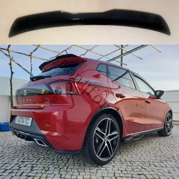 Pre VW Seat IBIZA TGI/FR Hatchback 2017 2019 2021 Vysoko Kvalitných ABS Platic Zadný Strešný Spojler Auto Chvost Krídlo Dekorácie 0