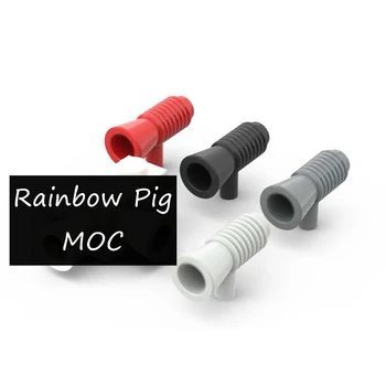 Rainbow Ošípaných MOC Časti 4349 Riadu Loudhailer Megaphone Kompatibilné Tehly DIY Assmble Stavebné Bloky Častíc Dieťa Mozgu Hračky