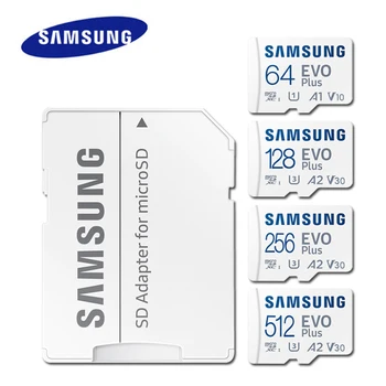 Samsung pamäťovú kartu 64gb/128 gb kapacitou 256 gb 512 gb diskom micro sd karty a1 v10 u1/a2 v30 u3 tf kartu class 10 čítať max 130mb/s flash micro karta