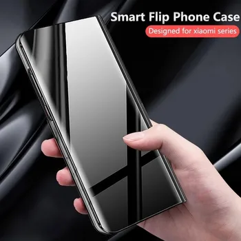 Smart Mirror Flip Telefónu Prípade Na Počesť 50 Lite 30Pro 20S 20i 10X Lite Česť V10 9A 9C 8 X Max 7A Pro 7S Kožený Ochranný Kryt
