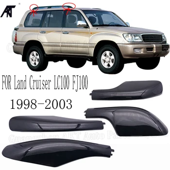 Strešný nosič pokrytie strechy bar ukončiť shell pre:Toyota Land Cruiser LC100 FJ100 1998 - 2003 2004 2005 2006 2007 čierna farba 4PCS/VEĽA