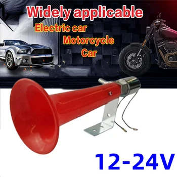 Super Vysoká Vták Zvuk Auta Vzduchu Whistle Horn 12v-24v Auto Zvukový Signál Motocyklový Alarm Vzduchu Singal Roh Univerzálny Vlk Whistle