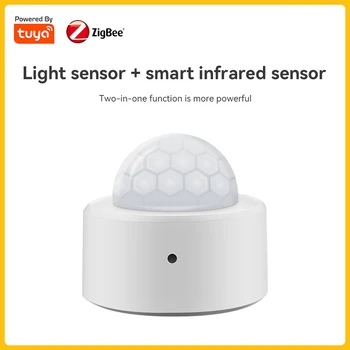 Tuya Mini Telo, Pohybový Senzor Smart PIR Ľudských Senzor ZigBee Snímače Infračervený Detektor Bezdrôtový Život Home Security APP Control