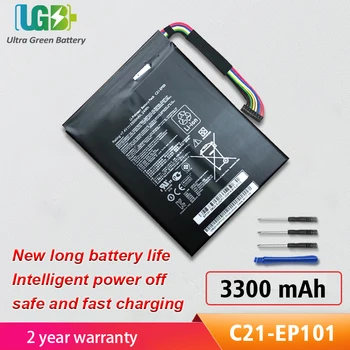 UGB Nové C21-EP101 Batérie Pre ASUS Eee Pad Transformer TR101 TF101 C21EP101 7.4 v 3300mAh s Nástrojmi 0