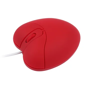 Ultra-tenká Červená Káblové Gaming Mouse, USB, Optická Hráč Myši Srdce Tvar 1000DPI Prenosný počítač Stolový Počítač Myši Pre Dievčatá Darček