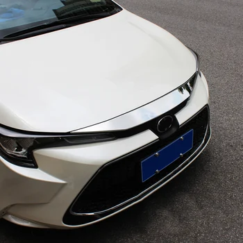 Vhodné Pre Toyota Corolla Sedan Hybrid E210 2019 -2021 2022 Nehrdzavejúcej Ocele Auta, Motor, Predná Spodná Mriežka Na Grilovanie Mriežka Okraji Výbava