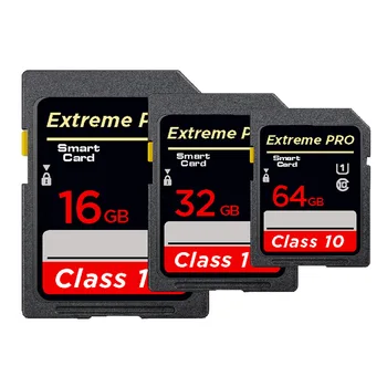 Vysokorýchlostné Pamäťová Karta Fotoaparátu, SD Karta 256 GB 128 GB 64 gb sd karty Class 10 TF SD Karta 32GB 16 G 8G Mini Flash karta pre SLR