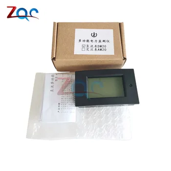 Vysoká Presnosť DC 7.5 -100V 0 -20A Digitálny Displej LCD Multimeter Napätia, Prúdu Energie Monitor Tester Voltmeter Ammeter 4