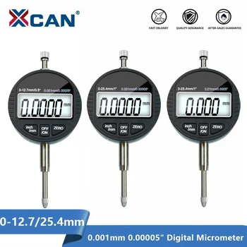 XCAN Digitálny Mikrometer 0-12.7 mm/0-25.4 mm 0.001 mm 0.00005