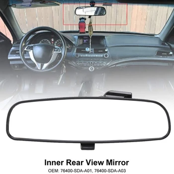 Čierny Interiér Spätné Zrkadlo na Honda Accord Občianske Pohľad 76400-SDA-A03